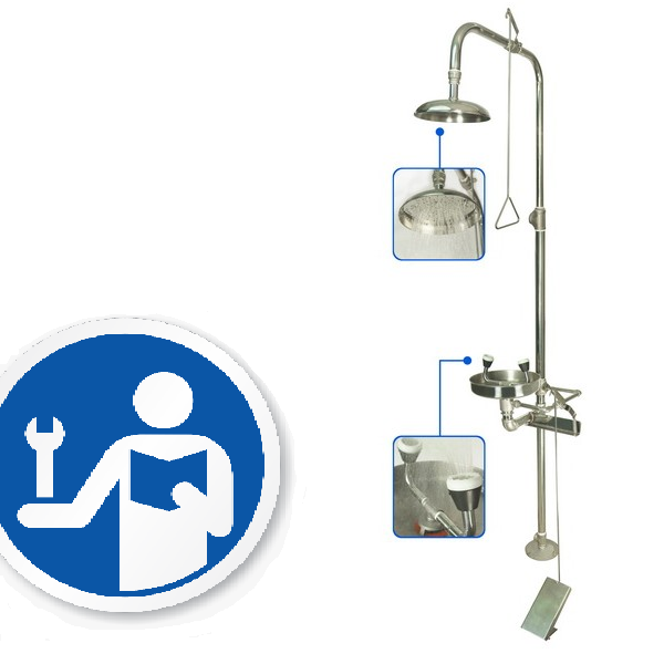 How to use an eye wash station User Guide